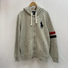 ポロバイラルフローレン ビッグポニー フルジップ スウェット パーカー メンズ LL ISItems【USED】【古着】【中古】50151263