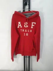 Abercrombie アバクロンビー フードTシャツ レッド m