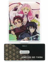 【中古】アクリルスタンド・アクリルパネル 竈門炭治郎＆甘露寺蜜璃＆時透無一郎 「鬼滅の刃 アクリルスタンドコレクション」