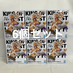 未開封 ワンピース KING OF ARTIST モンキー・D・ルフィ ギア5 Ⅲ フィギュア 6個セット SF1423 c099