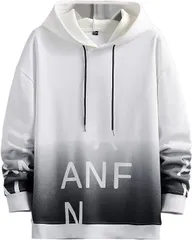 新品 パーカー メンズ 長袖 春服 秋服 グラデーション パーカー おしゃれ プルオーバー 秋冬 ゆったり フード付き おしゃれ スウェット プルオーバー mlfov