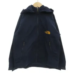 ザノースフェイス THE NORTH FACE MountainRainCoat マウンテンパーカー ナイロンジャケット ジップアップ ロゴ刺繍 130 紺 ネイビー  NPJ71604 /GV