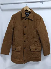 h16◆journal standard キルティングこげ茶色のコートS