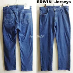 EDWIN　エドウィン　ジャージーズ レギュラークールパンツ　W87cm / L　強 ストレッチ　JMM03C　メンズ　インディゴ