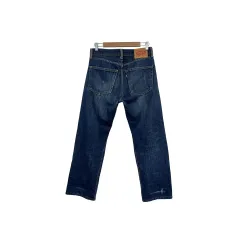31 LEVI'S 505 Regular ストレート ウォッシュ インディゴデニムパンツ