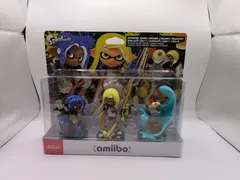 【新品未開封】amiibo　 スプラトゥーン トリプルセット コジャケ オクトリング インクリング