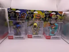 【新品未開封】amiibo　 スプラトゥーン 3体セット コジャケ オクトリング インクリング