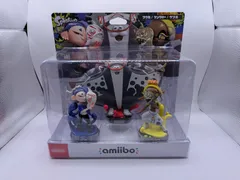 【新品未開封】amiibo  スプラトゥーン すりみ連合 フウカ マンタロー ウツホ