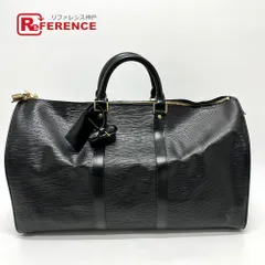 ルイ・ヴィトン キーポルバンドリエール50 エピ ブラック ショルダー