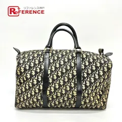 Dior ディオール ボストンバッグ ヴィンテージ トロッター キャンバス ブラック