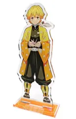 【中古】アクリルスタンド・アクリルパネル 我妻善逸 スタンド付きアクリルプレート-戯典- 「鬼滅の刃」