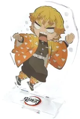 【中古】アクリルスタンド・アクリルパネル 我妻善逸 「鬼滅の刃×ufotable cafe 節分イベント2021 ランダムアクリルスタンド」 受注生産限定