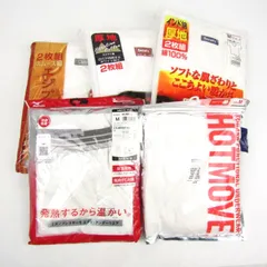 ミズノ他 半袖シャツ タイツなど 5点セット 未使用 肌着 アンダーウエア Mサイズ まとめて 大量 外装キズ有 メンズ MIZUNOetc