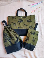 入園・入学セット　レッスンバッグ/体操服袋/上靴入れ