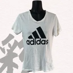 adidas　アディダス　キッズ　Tシャツ　ホワイト　Lサイズ　綿100%　着心地よい　スポーツ