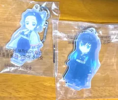 鬼滅の刃キーホルダー5個 / 伊黒 小芭内、甘露寺 蜜璃、義勇、しのぶ、時透 無一郎