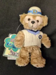 東京ディズニーシー ぬいぐるみバッジ MICKEY & DUFFY'S SPRING VOYAGE ダッフィー(白ニット&帽子) 2012