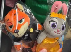 まとめ/未開封 現物) cgvズートピア ニック ジュディ ぬいぐるみ キーホルダー セット