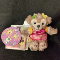 東京ディズニーシー ぬいぐるみストラップ Duffy and Friends シェリーメイ(オレンジワンピース/ピンクエプロン)/CapeCod Springtime 2014