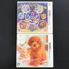 中古 3DS ディズニーマジックキャッスル2 ニンテンドッグス+キャッツ セット