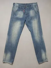 34 ディースクエアード2 ポケットデザイン テーパードジーン デニム