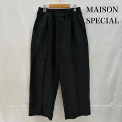 メゾンスペシャル Crush Sweat Prime Wide Pin tuck Easy Pants ワイド イージー スウェットパンツ 11249461301 メンズ - ISItems【USED】【古着】【中古】50151225