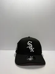 Newera シカゴホワイトソックス Inaugural Year 1991 9forty A-FRAME スナップバックキャップ ブラックカラー