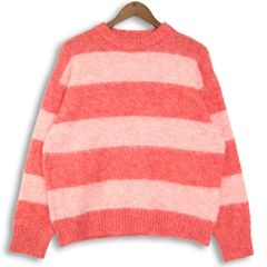 FREAK'S STORE フリークスストア 秋冬 ウール混★ ボーダー セーター プルオーバー ニット Sz.F レディース