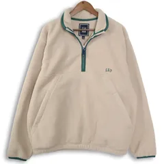 GAP ギャップ 秋冬 ハーフジップ★ プルオーバー フリース トレーナー カットソー Sz.L レディース