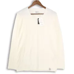 未使用★ AZUL by moussy アズール マウジー 秋冬 セーター カットソー ニット Sz.M メンズ 白