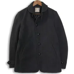 nano&co ナノユニバース  秋冬 中綿★ ステンカラー バルマカーン コート Sz.M メンズ 灰