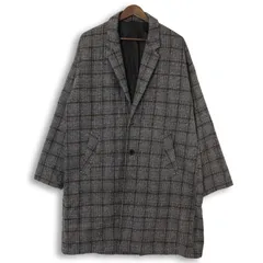 WEGO ウィゴー 秋冬★ グレンチェック チェスターコート オーバーサイズ コート Sz.L メンズ