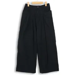 niko and... ニコアンド 通年★ ワイド イージー パンツ Sz.L レディース 黒