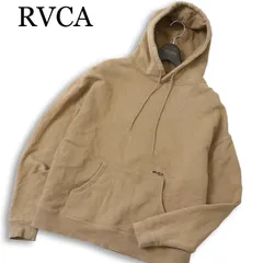 RVCA ルーカ 通年 ビッグ ロゴ★ オーバーサイズ スウェット パーカー プルオーバー フーディー Sz.S メンズ ルカ