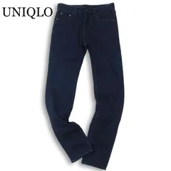 UNIQLO ユニクロ ヒートテック★ 裏起毛 ストレッチ スリム スキニー デニム パンツ ジーンズ Sz.28 メンズ