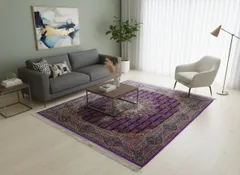 ペルシャ絨毯　ネイアブリシャム　ハイブリッド　カシャン産　リビング　250x200cm　PS11927のサムネイル