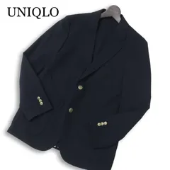 UNIQLO ユニクロ 通年★ コンフォート テーラード ジャケット ブレザー Sz.S メンズ 紺ブレ ネイビー