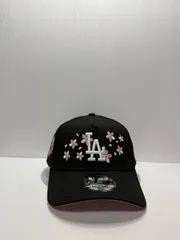 Newera ロサンゼルスドジャース トーキョーシリーズ2025 チェリーブロッサム 9forty A-FRAME スナップバックキャップ ブラックカラー