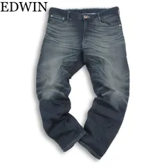 EDWIN エドウィン ER03A ジャージーズ★ USED加工 ストレッチ 裏微起毛 デニム パンツ ジーンズ Sz.L メンズ 日本製