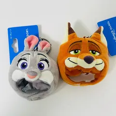 【新品】ディズニー ズートピア ジュディ ニック ファンキャップ キーチェーン 2点セット 東京ディズニーランド ディズニーリゾート