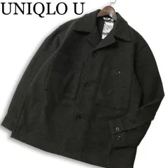 【新品 未使用】 UNIQLO U ユニクロ ユー ルメール フリース ジャージー オーバー シャツ ジャケット Sz.L　メンズ グレー