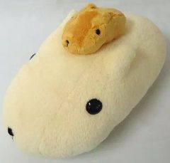 [중고] 봉제 인형 화이트 씨 & 새끼 카피 슈퍼 DX의 스노 스 봉제 인형 [카피바라 씨]