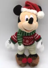 【中古】ぬいぐるみ ミッキーマウス ぬいぐるみバッジ 「ディズニー・クリスマス2024」 東京ディズニーリゾート限定