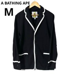 ⭐️美品⭐️【A Bathing Ape @】スウェットスタジャン size:L 黒 