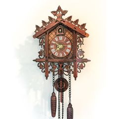 SEIKO BIRDIE 鳩時計 ダークブラウン - メルカリ