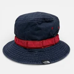 美品 THE NORTH FACE バケットハット L ネイビー NN01550