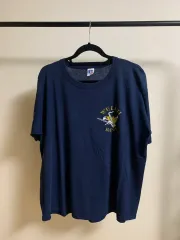 ヴィンテージ 8-90s USA ラッセル ネイビー 半袖Tシャツ