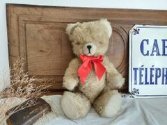❤️1940年代❤️チャドバレー ホワイトベア 赤パッド アンティーク