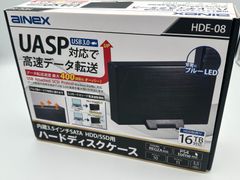 AINEX(아이넥스) 3.5 인치 SATA HDD/SSD용 하드 디스크 케이스 형번:HDE-08