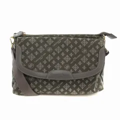 クリスチャン オリビエ CHRISTIAN OLIVIER ショルダーバッグ 斜め掛け クロスボディ 総柄 ロゴ グレー /FT ■GY99